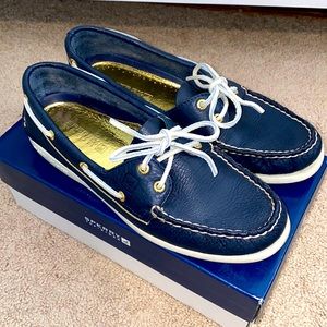 Sperry leather top-siders